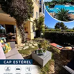 Cap Esterel Fh Avec Jardin Clos Privatif -vue -piscine Chauffee 04 Avril &01 Novembre - Raphael * Saint-Raphaël
