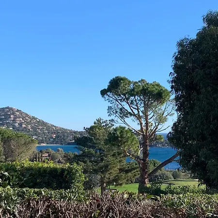 -Residence Appartement En Rez De Jardin Avec Piscine Chauffee Du 04 Avril Au 01 Novembre -Parking - Climatisation - Domaine Du Cap Esterel Saint Raphael شقة Saint-Raphaël
