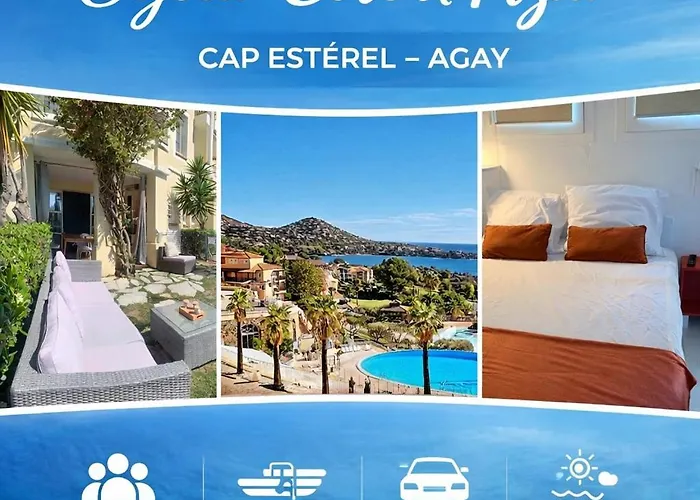 Lejlighed Cap Esterel Fh Avec Jardin Clos Privatif -vue -piscine Chauffee 04 Avril &01 Novembre - Raphael