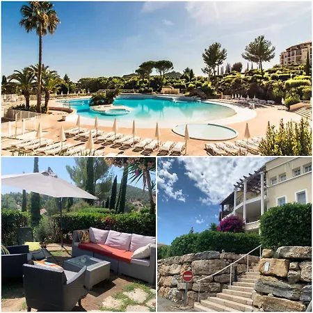 Appartement French Days Cap Esterel Fh007 Jardin Privatif Et Cloture ,vue Mer,piscines , Parking Couvert,coup De Coeur *