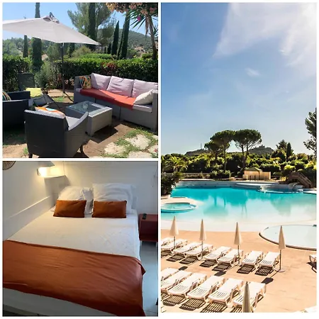 Appartement French Days Cap Esterel Fh007 Jardin Privatif Et Cloture ,vue Mer,piscines , Parking Couvert,coup De Coeur