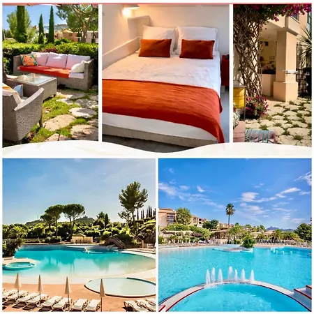 アパート Fh Premium Genius Le Jardin Sur La Clos -parking -piscine Chauffee 04 Avril &01 Novembre - Raphael Cap Esterel *