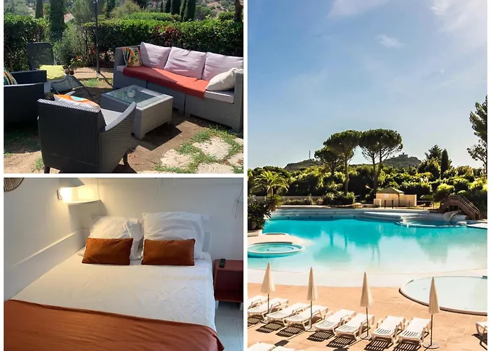 Apartamento -résidence En Rez De Jardin Avec Piscine Chauffée Du 04 Avril Au 01 Novembre -parking - Climatisation - Domaine Du Cap Estérel Raphaël