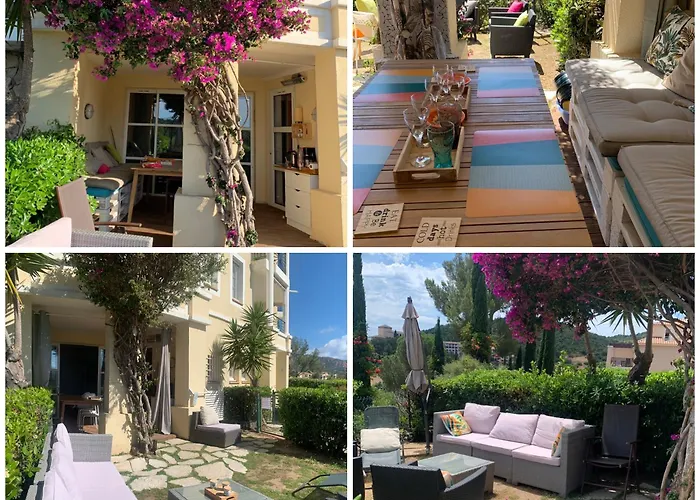 -résidence En Rez De Jardin Avec Piscine Chauffée Du 04 Avril Au 01 Novembre -parking - Climatisation - Domaine Du Cap Estérel Raphaël Apartamento Saint-Raphaël